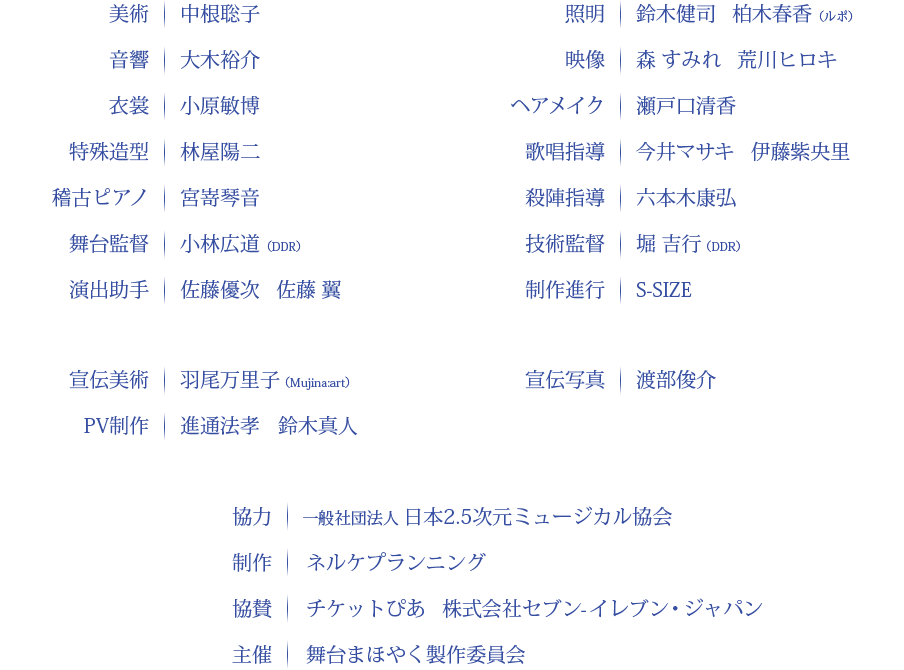 スタッフリスト