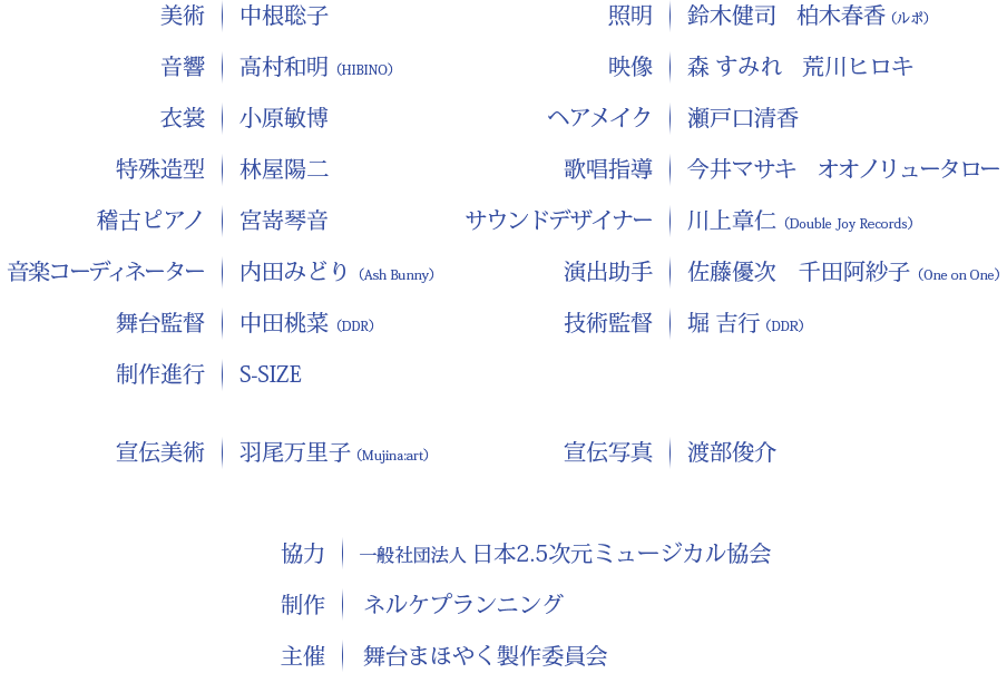 スタッフリスト