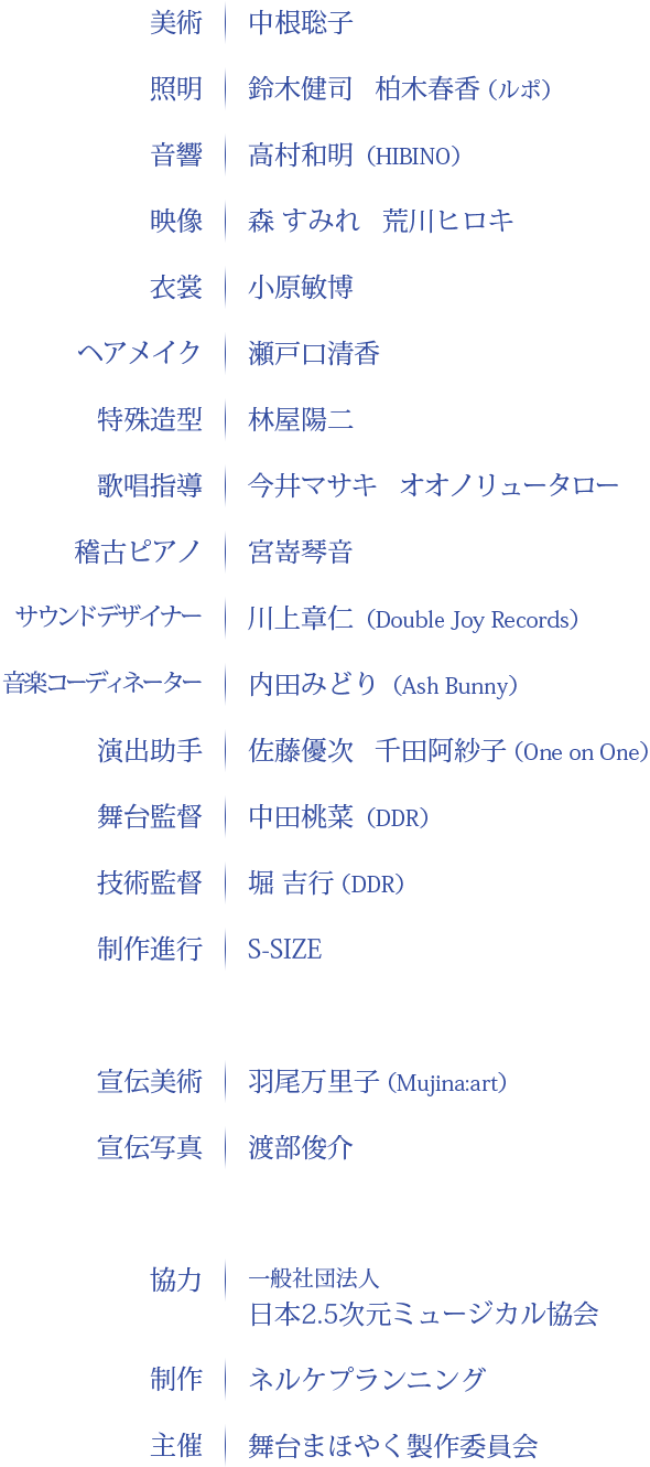 スタッフリスト