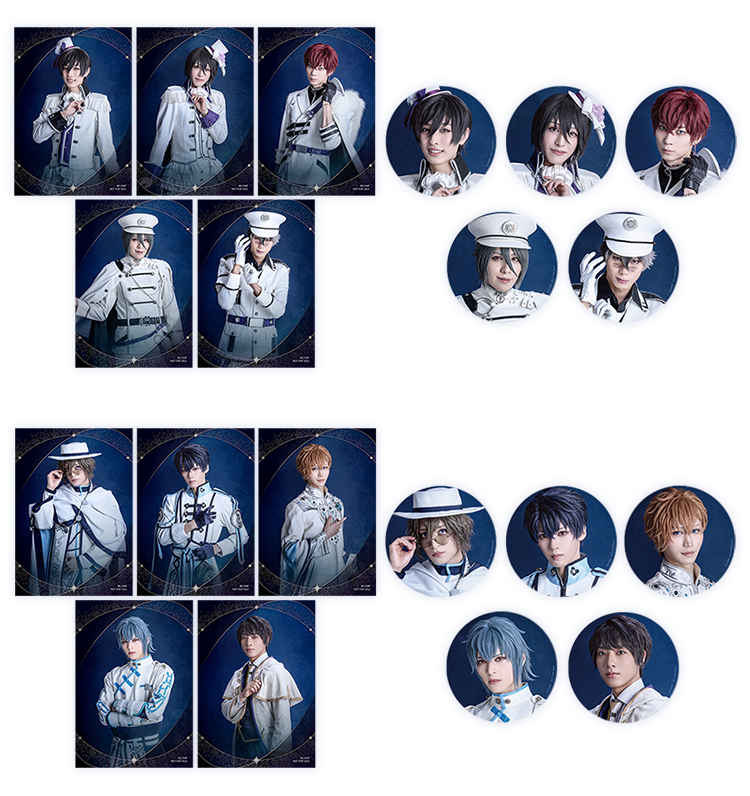 ブロマイド+缶バッジ 5種セット